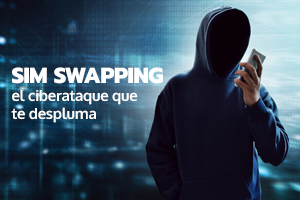 Un delincuente se oculta a la espera de cometer SIM Swapping